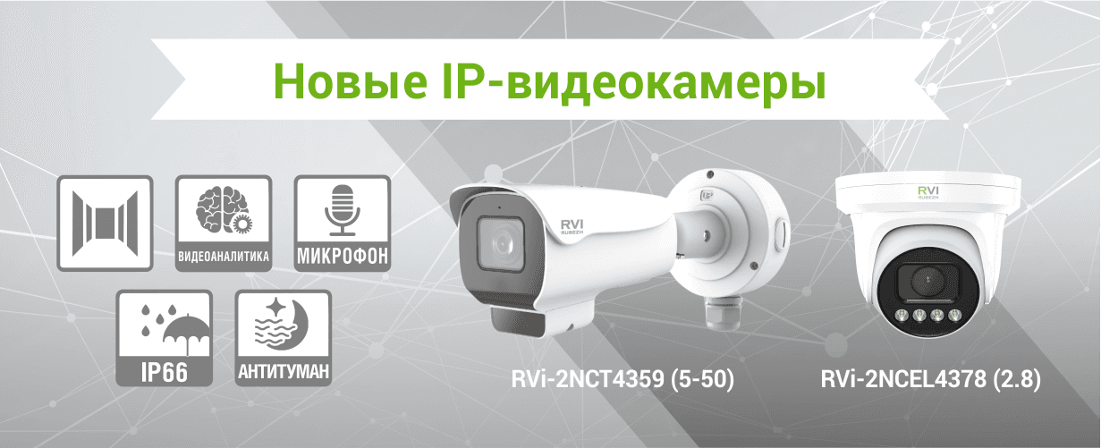 Новые IP-видеокамеры с интеллектуальной классификацией объектов