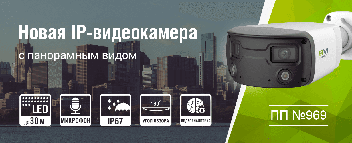 Новая камера с панорамным обзором для полного контроля над объектом
