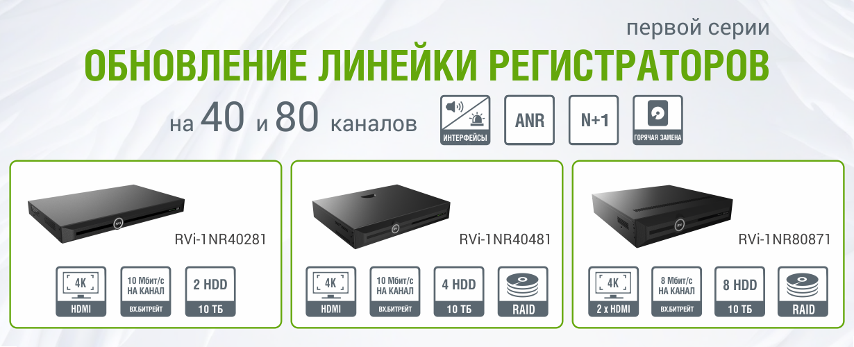Обновление линейки многоканальных регистраторов первой серии
