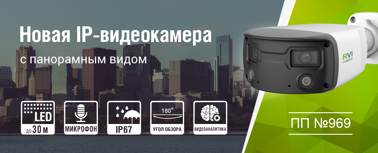 Новая камера с панорамным обзором для полного контроля над объектом